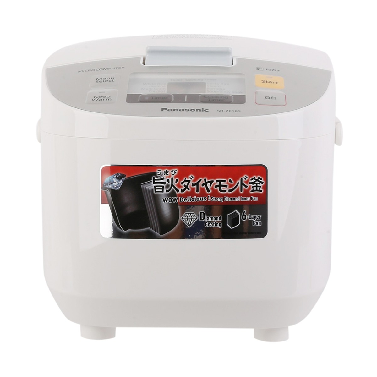 Nồi Cơm Điện Tử Panasonic PANC-SR-ZE185WRAM (1.8 Lít) Nồi Cơm Điện Tử Panasonic PANC-SR-ZE185WRAM (1.8 Lít)