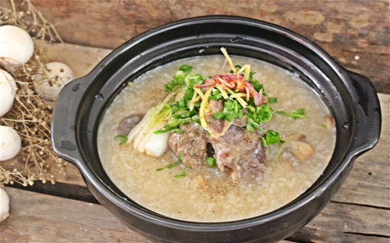 Cách nấu cháo xương bò bằng nồi cơm điện Cách nấu cháo xương bò bằng nồi cơm điện