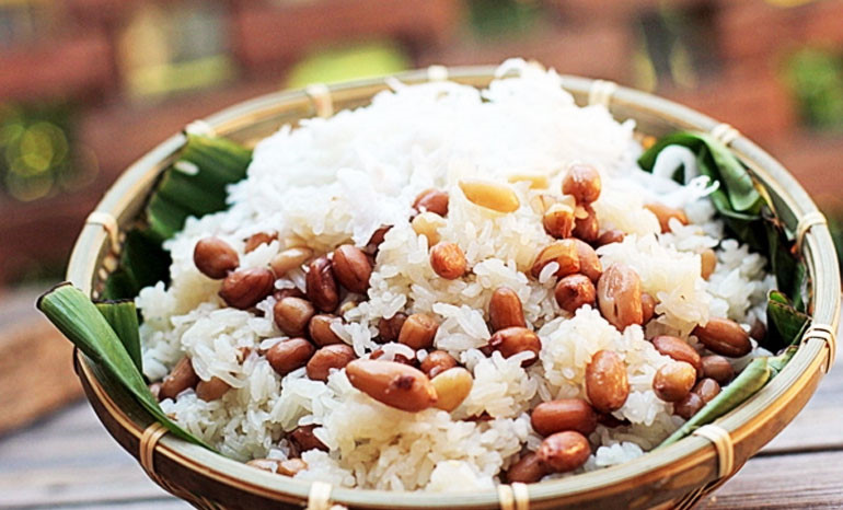 Xôi lạc truyền thống Xôi lạc truyền thống
