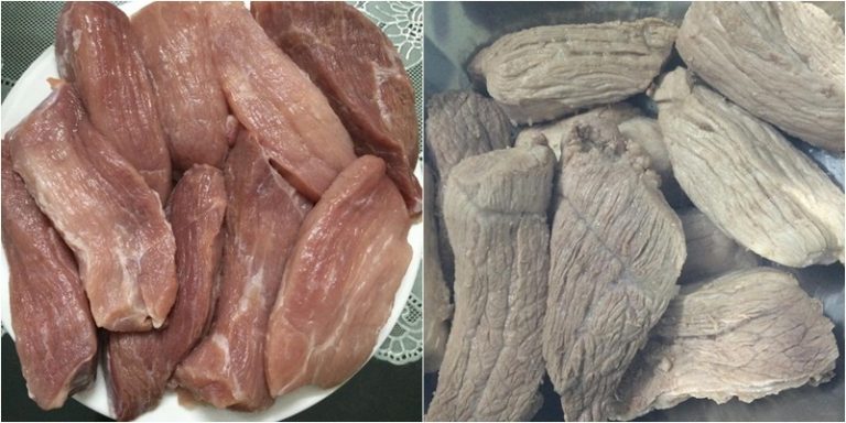 Cách tự làm thịt lợn khô bằng lò vi sóng ngon tuyệt - 3