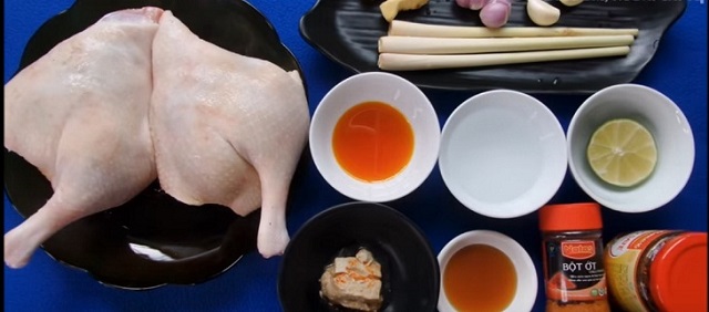 Nguyên liệu vịt nướng chao Nguyên liệu vịt nướng chao
