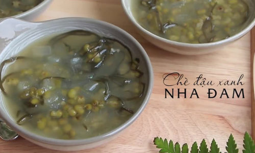 Cách làm chè nha đam đậu xanh ngon, giòn, mát, giải khát cho ngày hè