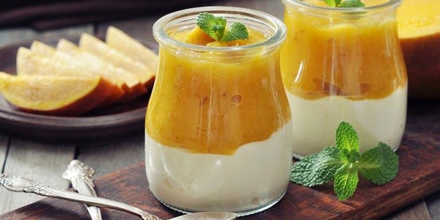 Sữa chua xoài - mon ngon nhiệt đới hấp dẫn