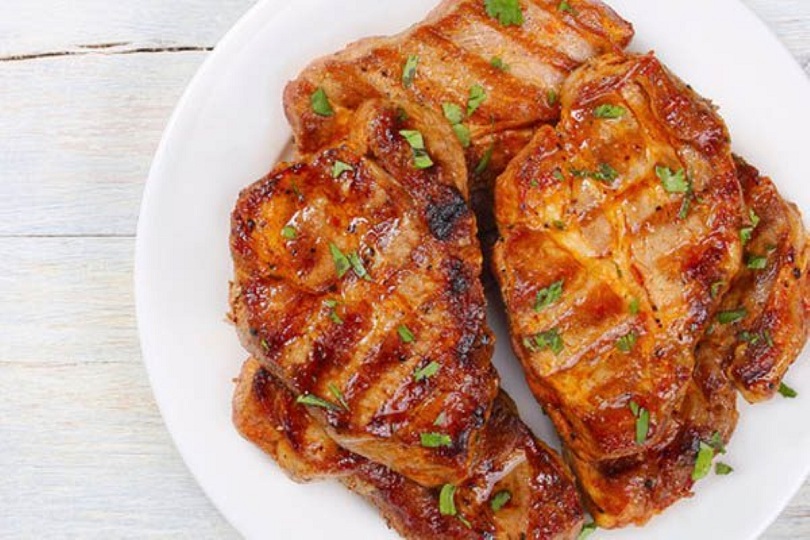 Sườn cốt lết nướng ngon tuyệt Sườn cốt lết nướng ngon tuyệt