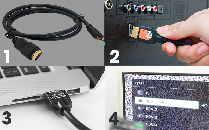Cách sử dụng cáp HDMI chuẩn nhất