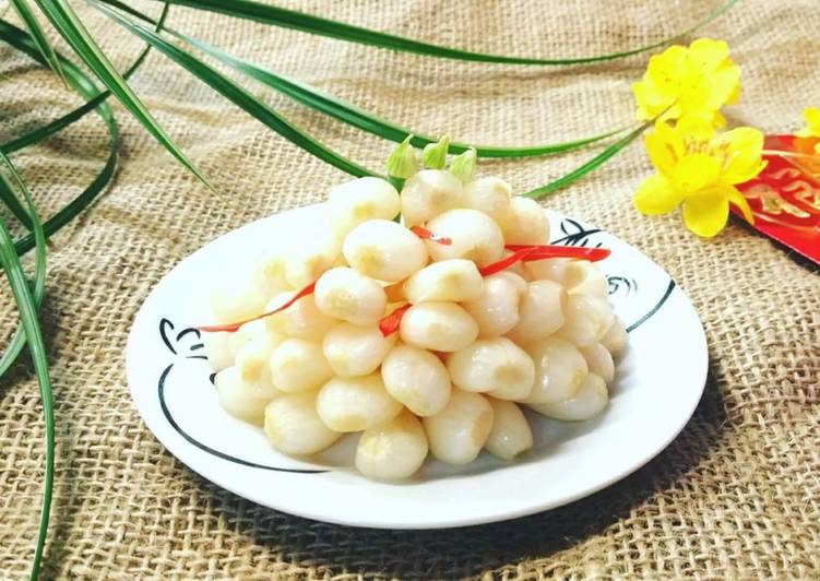 Cách làm củ kiệu ngon ngây ngất Cách làm củ kiệu ngon ngây ngất