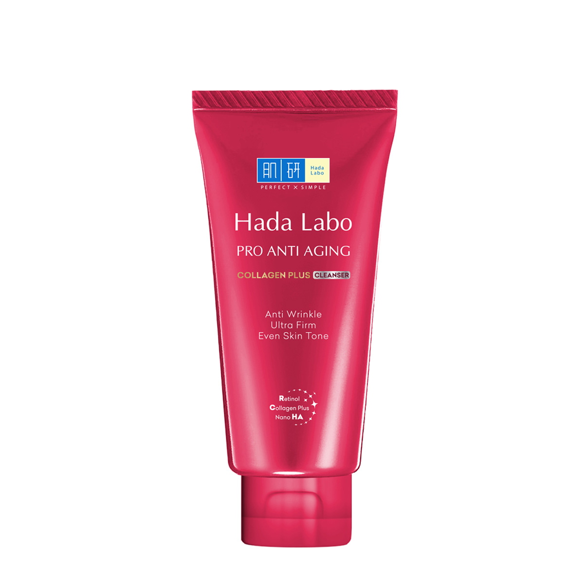 Kem rửa mặt Hada Labo Pro Anti Aging Collagen Plus Cleanser (80g)