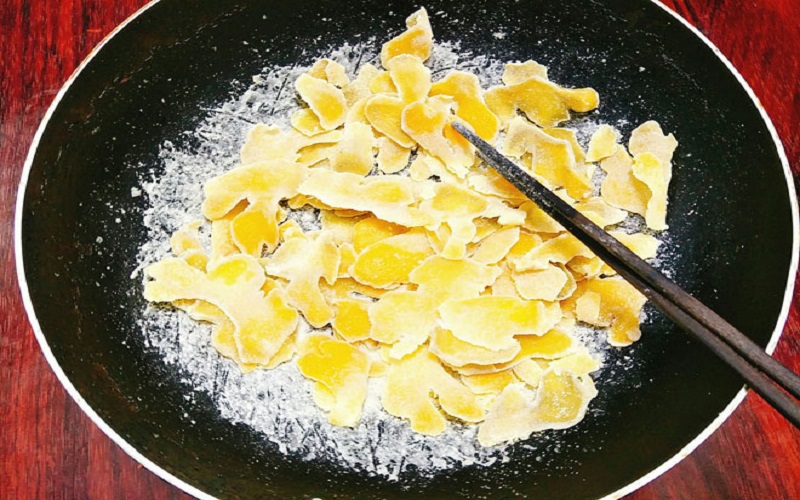 Sên gừng trên chảo Sên gừng trên chảo