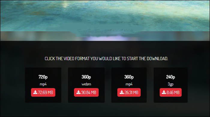 Nhiều tùy chọn chất lượng video trên YoutubeMP4