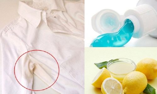 Hướng dẫn cách tẩy vết ố vàng trên áo hiệu quả chỉ 1 lần