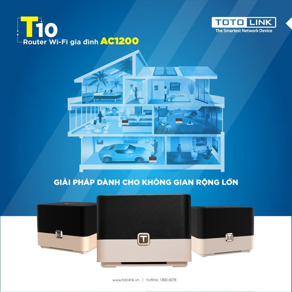 Router Mesh TOTOLINK T10 Router Mesh TOTOLINK T10