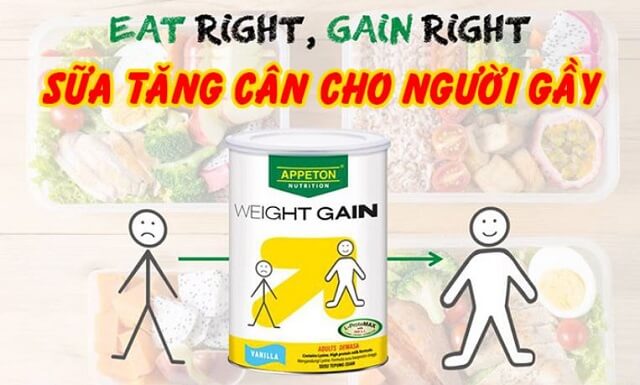 Sữa tăng cân là gì Sữa tăng cân là gì