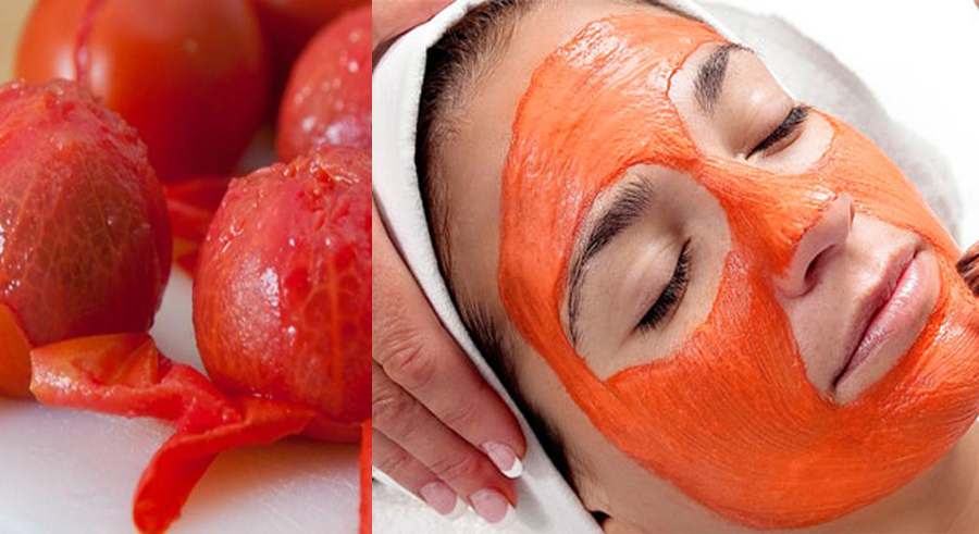 Cách làm se khít lỗ chân lông - Đắp mặt nạ cà chua Cách làm se khít lỗ chân lông - Đắp mặt nạ cà chua