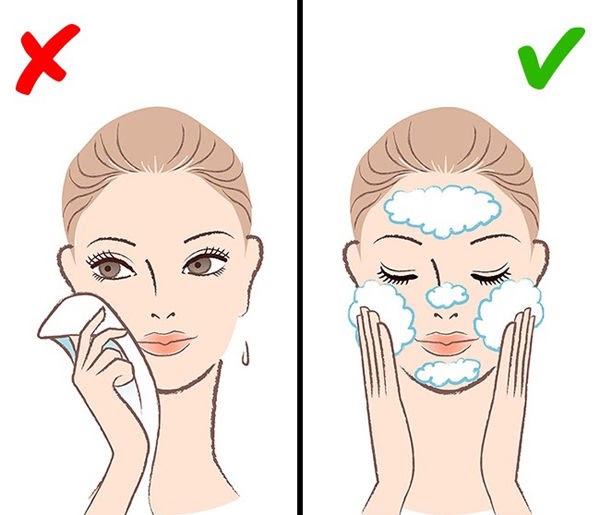Lỗ chân lông to do chăm sóc da không đúng cách Lỗ chân lông to do chăm sóc da không đúng cách