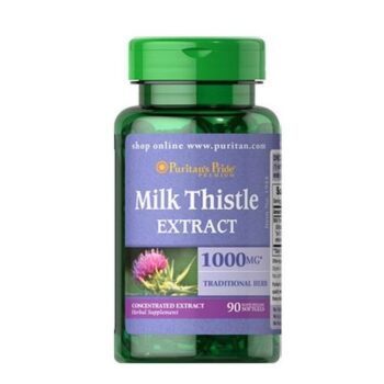 Thuốc bổ gan Puritan’s Pride Milk Thistle Extract
