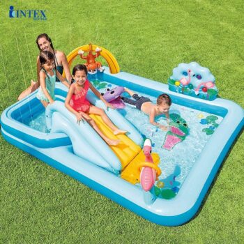 Bể bơi phao trẻ em có cầu trượt INTEX 57161