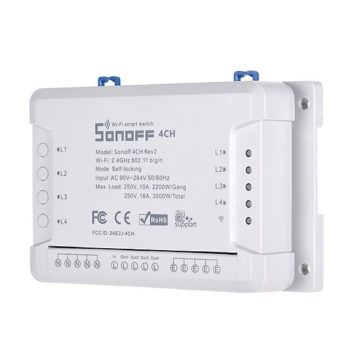 Công tắc đèn điện tử Sonoff 4CH R2