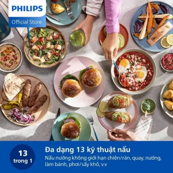 Nồi Chiên Không Dầu Điện Tử Philips NA230/00 Nồi Chiên Không Dầu Điện Tử Philips NA230/00