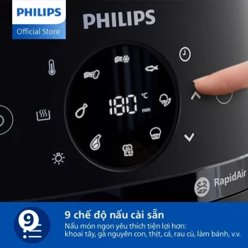 Nồi Chiên Không Dầu Điện Tử Philips NA230/00 Nồi Chiên Không Dầu Điện Tử Philips NA230/00