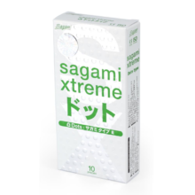 Bao cao su có gai Nhật Bản Sagami Xtreme White