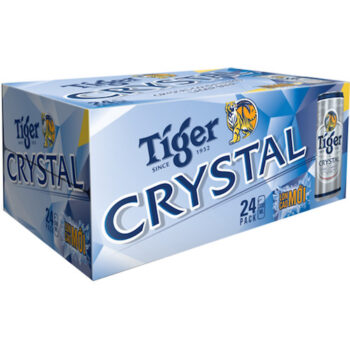 Bia Tiger Crystal 24 lon