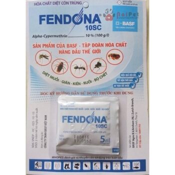 Thuốc diệt ruồi, muỗi, kiến, gián, bọ chét Fendona 10SC