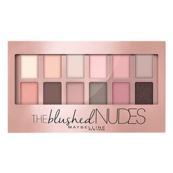 Bảng màu mắt tông hồng Nude 12 màu Maybelline The Blushed Nudes