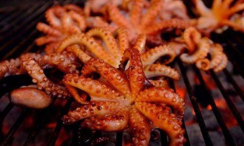 Cách làm bạch tuộc nướng sa tế siêu ngon hấp dẫn