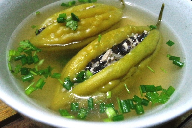 Cách làm khổ qua nhồi thịt đơn giản tại nhà 3 Thành phẩm canh khổ qua nhồi thịt thơm ngon