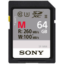 Thẻ nhớ Sony 64GB SDXC UHS-II 260MB/s (SF-M64T)