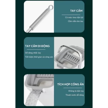 Cây Lau Nhà Tự Vắt Thông Minh MOPScratch