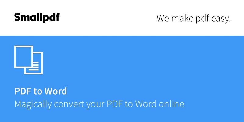 Chuyển PDF sang Word bằng SmallPDF