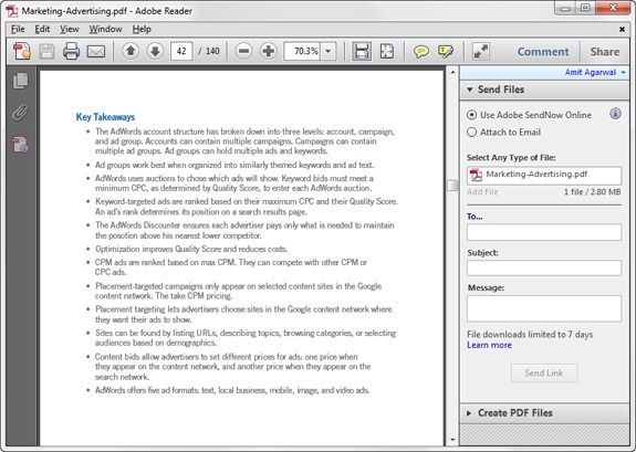 Phần mềm đọc file PDF Adobe Reader