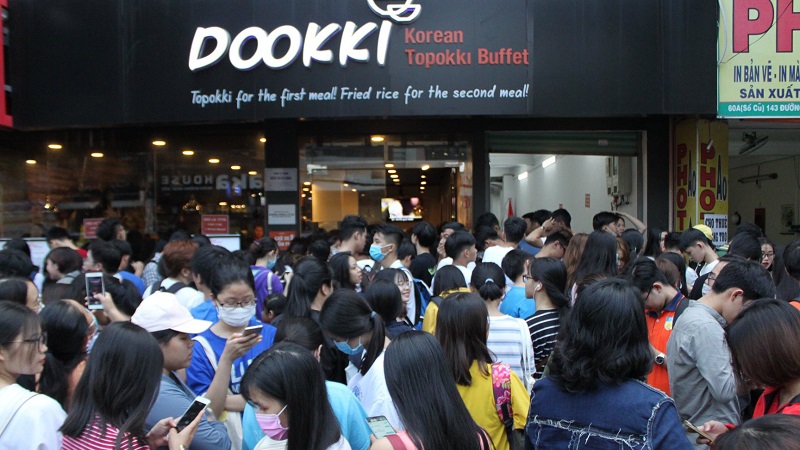 Dookki là hệ thống nhà hàng Buffee Tokboki Hàn Quốc tại Việt Nam
