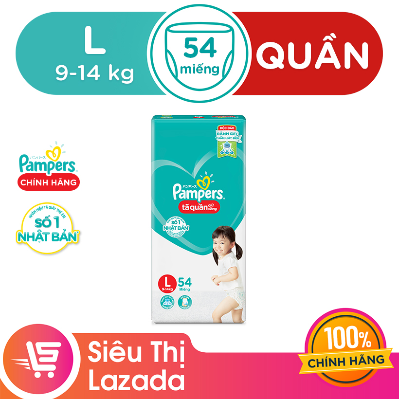 Lazada sale CHẤT ngất 11.11 - Top 12 thương hiệu đình đám bạn không thể bỏ qua 7 Pampers - thương hiệu tã bỉm Số 1 Nhật Bản