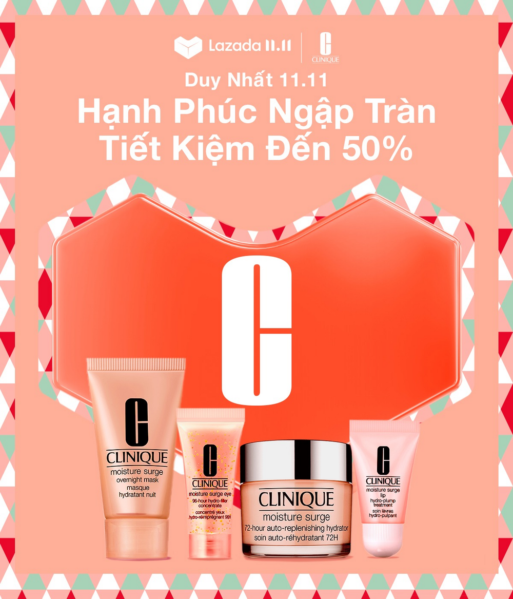Lazada sale CHẤT ngất 11.11 - Top 12 thương hiệu đình đám bạn không thể bỏ qua 11 Chương trình ưu đãi 11.11 của Clique