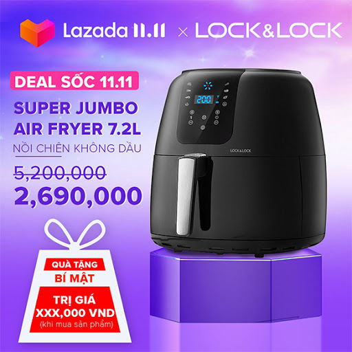 Lazada sale CHẤT ngất 11.11 - Top 12 thương hiệu đình đám bạn không thể bỏ qua 5 Lock&Lock sale khủng tại Lazada