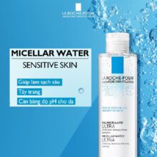 Nước tẩy trang LA ROCHE POSAY Micellar Water Ultra Sensitive Skin