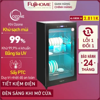 Máy sấy bát đĩa Ozone-UV FUJIHOME