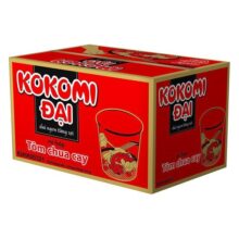 Thùng 24 ly mì Kokomi Đại vị tôm chua cay 65g