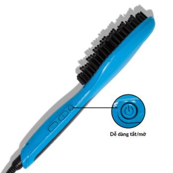 Lược điện tạo kiểu tóc PYT Thermal Styling Brush Turquoise