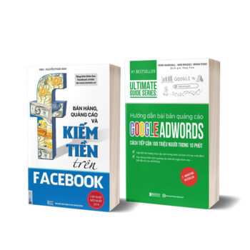 Combo 2 cuốn: Digital Marketing từ cơ bản đến chuyên sâu nền tảng Google & Facebook