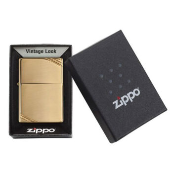 Bật lửa Zippo Vintage Brushed Brass