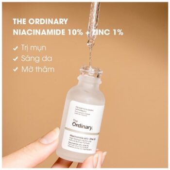 Tinh chất ngừa mụn thâm The Ordinary Niacinamide 10% + Zinc 1%
