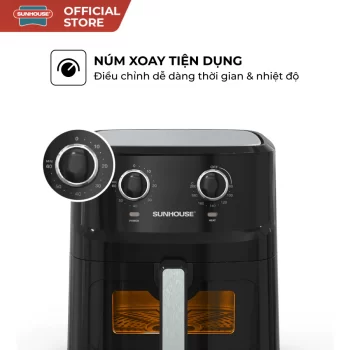Nồi chiên không dầu 6.5L SUNHOUSE SHD4030 Nồi chiên không dầu 6.5L SUNHOUSE SHD4030