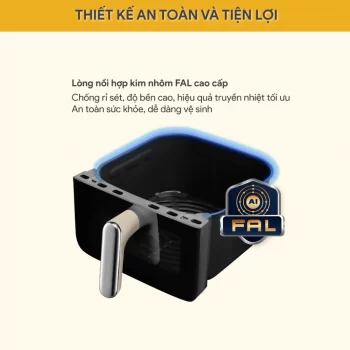 Nồi Chiên Không Dầu Điện Tử BlueStone AFB-5861 – 7L