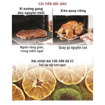 Nồi chiên không dầu Tefal 9 trong 1 Easy fry Oven & Grill FW501815 Nồi chiên không dầu Tefal 9 trong 1 Easy fry Oven & Grill FW501815