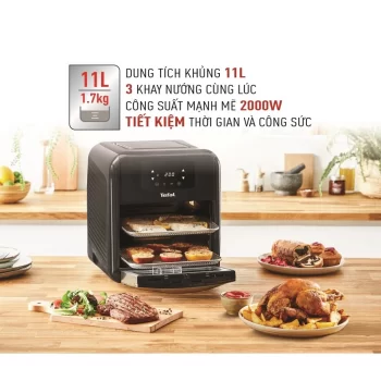 Nồi chiên không dầu Tefal 9 trong 1 Easy fry Oven & Grill FW501815 Nồi chiên không dầu Tefal 9 trong 1 Easy fry Oven & Grill FW501815