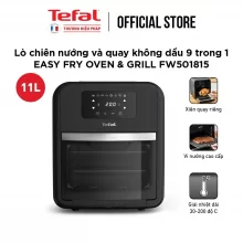 Nồi chiên không dầu Tefal 9 trong 1 Easy fry Oven & Grill FW501815