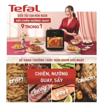 Nồi chiên không dầu Tefal 9 trong 1 Easy fry Oven & Grill FW501815 Nồi chiên không dầu Tefal 9 trong 1 Easy fry Oven & Grill FW501815